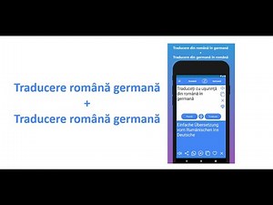 Traducere Romana Germana + Traducere Germana Romana