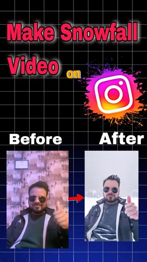 Make Snowfall Video, Change The Environment of Your Video