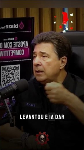 Policial SALVA a VIDA DE COMANDANTE DA SWAT! #podcast #entretenimento #rota