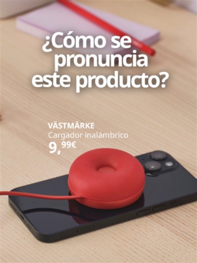 Pronunciar VÄSTMÄRKE es difícil, pero cargar tu móvil con él no. Este cargador inalámbrico es magnético y cuesta muy poco 🧲🔋