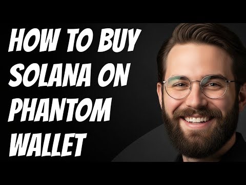How To Buy SOLANA on Phantom Wallet