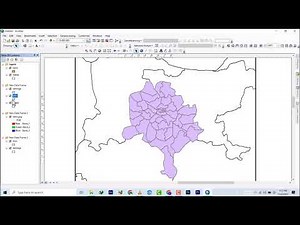 how to create a study area map on arcgis desktop 10.8.2