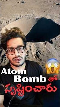 America Created a Giant Crater With a Nuclear Bomb 😳