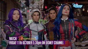 112K views · 704 reactions | “A great evil will have their revenge and all in Auradon will pay. Forever.” Descendants 3 premieres Friday 11 October at 5.30pm on Disney Channel UK!  | Disney | Facebook