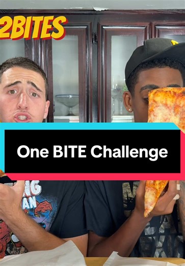 One Bite Pizza Challenge🍕#raynkal #food #foodie | food