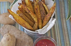 Crispy Cajun Oven Baked Fries Recipe