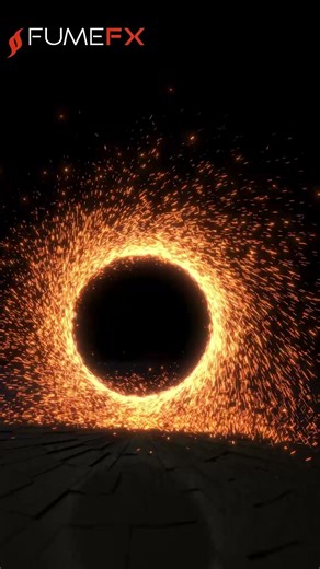 FumeFX Dr. Strange Portal in 3ds max