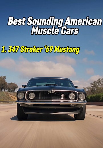 What's the best sounding muscle car to you? 1️⃣ 347 Stroker '69 Mustang 2️⃣ 427 Superecharged '67 Camaro 3️⃣ 426 Gen 3 HEMI '70 Charger 4️⃣ Twin Turbo 427 NRE '69 Chevelle 5️⃣ LT4-powered '68 Camaro #musclecar #ford #chevy #cars #classic #v8 #engine #hemi #mopar