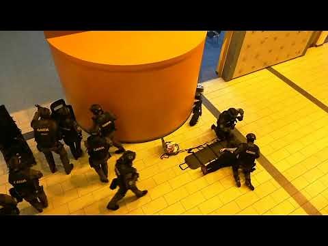 Garda major emergency training exercise at DCU