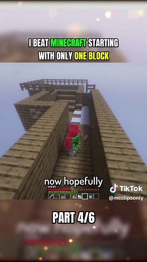Minecraft One Block Challenge: How I Beat the Game Starting With One Block