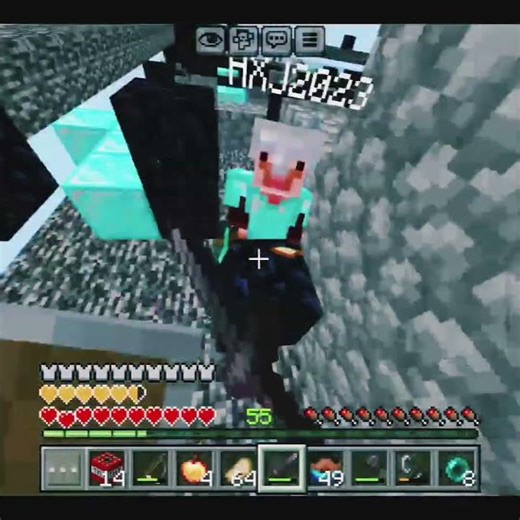 1v1 with bot in minecraft #short