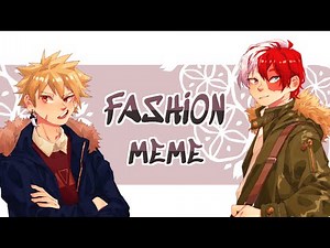fashion || bnha