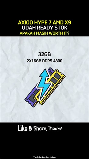 Axioo Hype 7 AMD X9 Ready Stock! Masih Worth It Setelah Harga Naik?