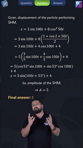 Solving Simple Harmonic Motion Class 11 Physics Problems in a Minute | JEE Main & Advanced 2023/2024