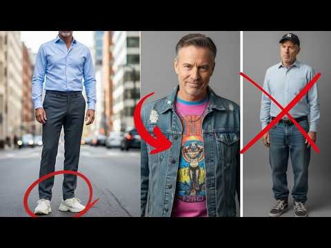 90% of men over 40 are unaware of these 10 style mistakes