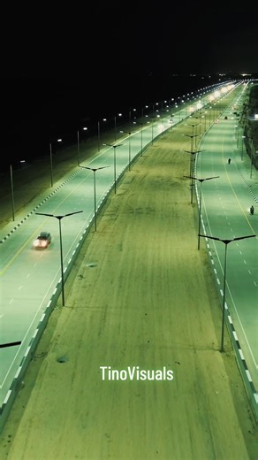 Stunning Night Views of Lagos to Calabar Coastal Road