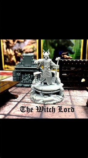 Heroquest: custom bosses and characters I 3D printed for the classic game part four #heroquest