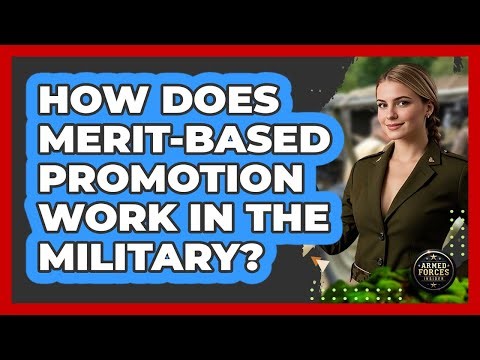 How Does Merit-based Promotion Work In The Military? - Armed Forces Insider