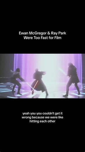 Epic Lightsaber Battle between Ewan McGregor & Ray Park