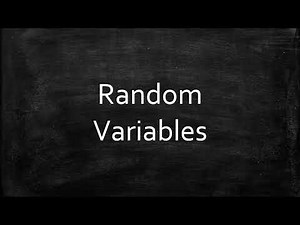 Random Variables