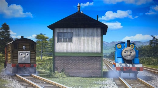 きかんしゃトーマス　「トビーとしんごう」