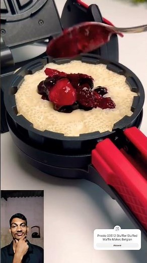 Presto 03512 Stuffler Stuffed Waffle Maker, Belgian