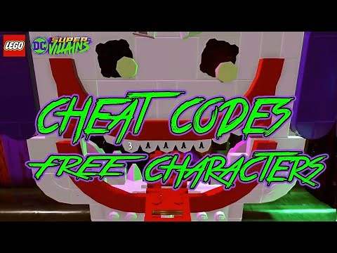 Lego DC Super Villains - Cheat Codes All Free Characters