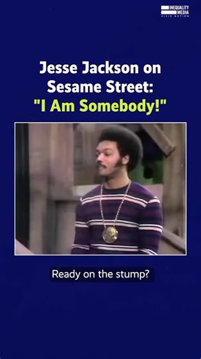Yves Salomon-Fernández | “I Am - Somebody” is a poem recited by Reverend Jesse Jackson on Sesame Street in 1972 (First: Episode 0402). The poem emphasizes the... | Instagram