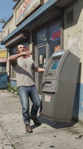 🔥 Trevor vs ATM Machine 😂 | GTA V Ka Sabse Funny Mission! #gta5 #gta #viral #gtav #gaming #trending