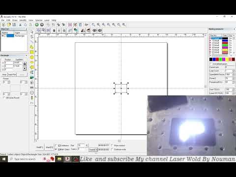 how to enable foot switch fiber laser in ezcad2,