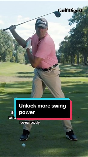 Golf Digest top teacher Jonathan Yarwood shows us a key to unlocking more power in our swing ✍️ #golf #golftiktok #golftok #fyp #golfinstruction