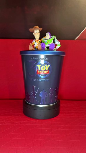 🚨NOW AVAILABLE🚨 Our #ToyStory 30th Anniversary popcorn bucket! 🤠🚀 Available in limited quantities at select theatres. Served with an XL Popcorn on the side. | Cinemark