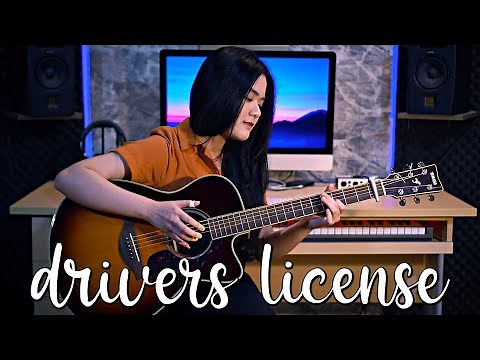 (Olivia Rodrigo) drivers license - Fingerstyle Guitar Cover | Josephine Alexandra