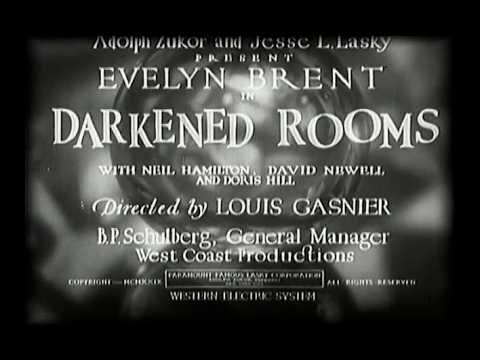 The Darkened Rooms (1929) Full Movie | Public Domain | Evelyn Brent in a pre-Code Mystery