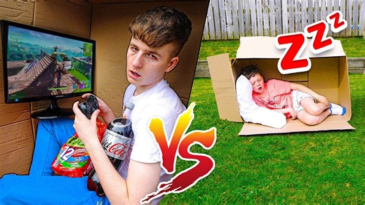 Last to leave cardboard box wins $10,000 challenge