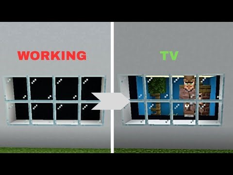 This TV Actually Works in Minecraft! 😱 | Full Build Tutorial