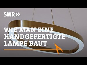 How to build a handcrafted lamp | SWR Craftsmanship