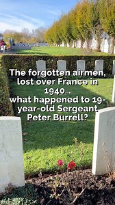 🌺 “Nineteen-Year-Old Airman — Lost Over France in 1940” — The Story of Sergeant Peter Arthur Merrick Burrell, Royal Air Force 🌺 Peter Arthur Merrick Burrell was born on 14 June 1920 in Brentford, Middlesex. He was the son of Walter Ernest Burrell and Ada Catherine Burrell, and grew up during a period when Europe was still recovering from one war, unaware that another was already approaching. By the late 1930s, Peter was a young man with his life just beginning. He worked, he trained, and like 