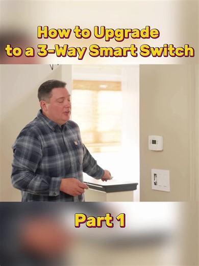 How to Upgrade to a 3-Way Smart Switch - Part 1 #thisoldhouse #upgrade ##smart #switch