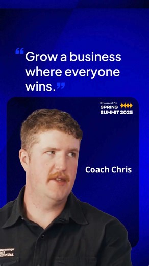 Coach Chris said it best at Spring Summit 2025: when your team understands the numbers, they understand their impact. Show them how daily actions tie to business wins, and they stop just clocking in. They start owning outcomes. That’s how you grow a business where everyone wins: https://bit.ly/3ZhQUTM | Housecall Pro