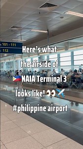 🇵🇭 What NAIA Terminal 3 Looks Like Inside ✈️👀 | Airside Tour💖