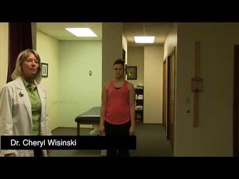 Normal walking posture