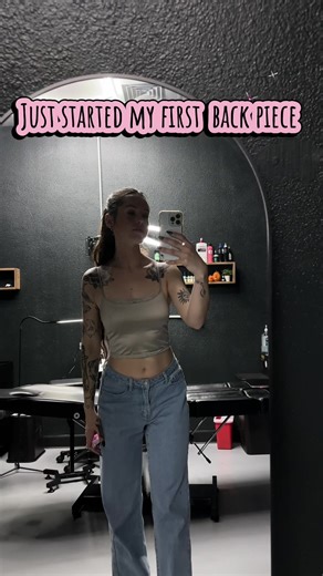 Create. Evolve. Repeat. #lasvegas #femaletattooartist #mermaid | back tattoo