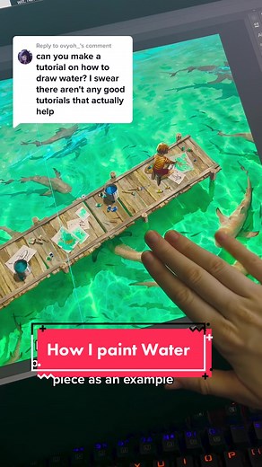 How to Paint Water: Digital Art Tutorial
