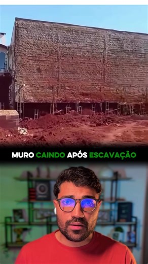 Culpa pelo Muro Caído na Construção