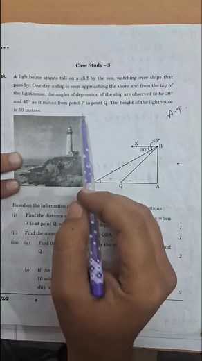Case Study, Application of Trigonometry Class10, pyqs 2025, for Preboard and Board 2025-26 #class10maths #casestudy #applicationoftrigonometry #class10boardexam #ncertmaths #class10boards #pyqseries #pyqs #class10 #maths #importantquestion #qualityacademybysalimsir #cbseclass10 #boards2026 #viralreels #mathsreels #mathsclass10 #boardpreparation #preboardexam | Salim Khan
