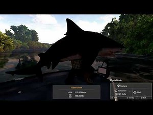 Biggest Fish Ever!!! Fishing Planet- Fish Monster, Amazonian Fighter Shark!!! Black Caiman Swimbait.