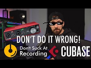 Set Up Your Audio Interface in Cubase!!! 6 Step Process