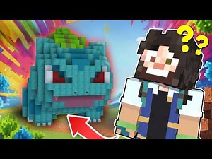 How to build BULBASAUR in Minecraft?
