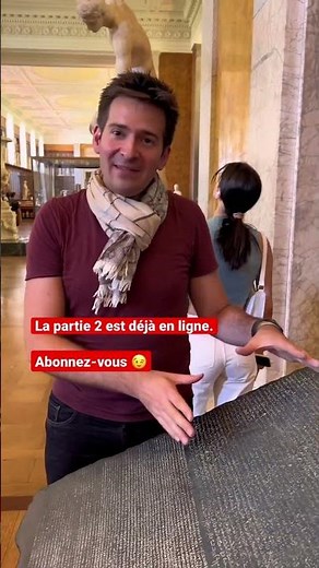 Découvrez les secrets de la Pierre de Rosette, depuis le British Museum à Londres. Partie 1.
